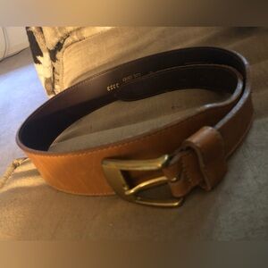 Classic Tan Aniline Leather Belt - 997 $40 or $35 w/offer